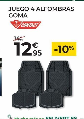 Feu Vert Alfombrillas coche oferta