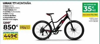 Feu Vert Bicicletas uirax t7 oferta