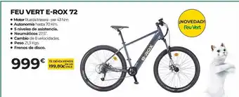 Feu Vert Bicicletas feuvert e-rox 72 oferta