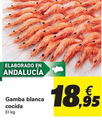 Carrefour Gamba blanca cocida oferta
