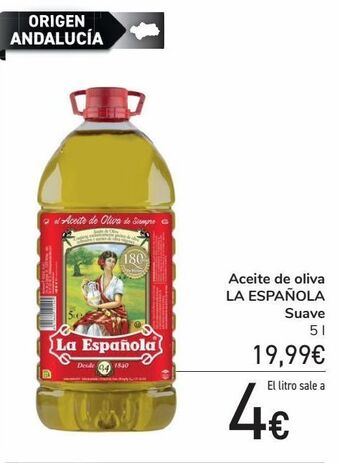 Carrefour Aceite de oliva la española oferta