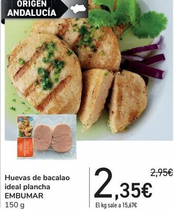 Carrefour Huevas de bacalao ideal plancha embumar oferta