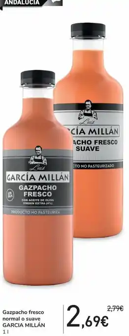 Carrefour Gazpacho fresco normal o suave garcía millán oferta