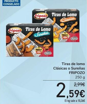 Carrefour Tiras de lomo clásicas o sureñas fripozo oferta