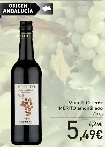 Carrefour Vino d.o. jerez mérito amontillado oferta