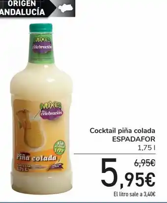 Carrefour Cocktail piña colada espadafor oferta