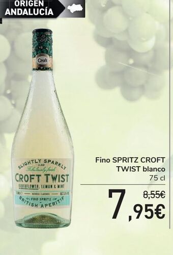 Carrefour Fino spritz croft twist blanco oferta