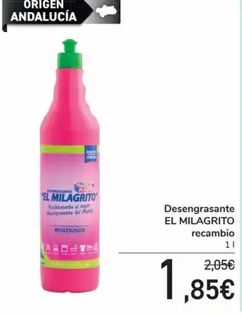 Carrefour Desengrasante el milagrito recambio oferta