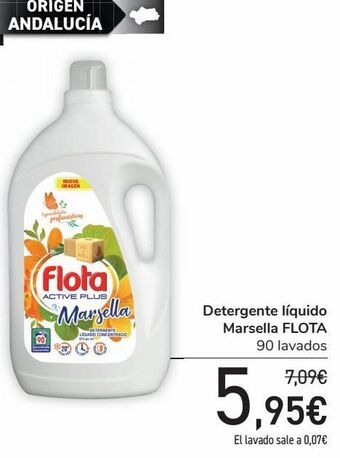 Carrefour Detergente líquido marsella flota oferta