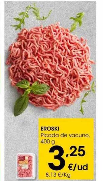 Eroski Eroski Picada De Vacuno oferta