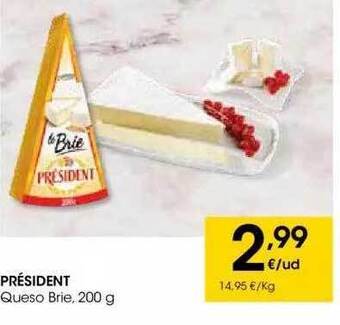 Eroski Président Queso Brie oferta
