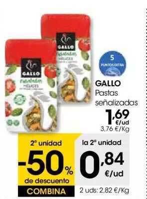 Eroski Gallo Pastas Señalizadas oferta