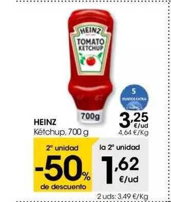 Eroski Heinz Kétchup oferta
