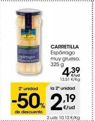 Eroski Carretilla Espárrago Muy Grueso oferta