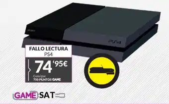 Game Fallo Lectura Ps4 Gamesat oferta