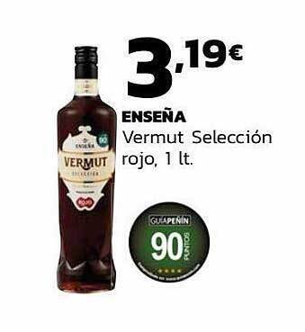 Supermercados Lupa Enseña Vermut Selección Rojo oferta