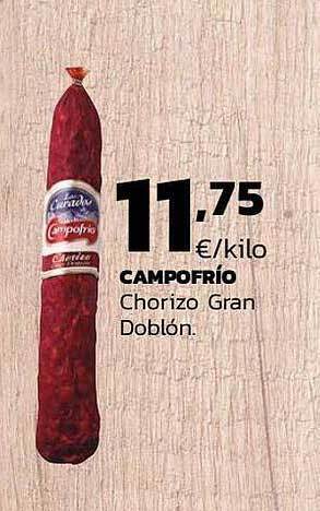 Supermercados Lupa Campofrío Chorizo Gran Doblón oferta