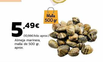 Supermercados Lupa Almeja Marinera Malla De 500 Gr. Aprox. oferta