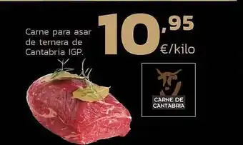 Supermercados Lupa Carne Para Asar De Ternera De Cantabria Igp oferta