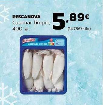 Supermercados Lupa Pescanova Calamar Limpio oferta