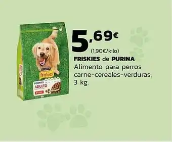 Supermercados Lupa Friskies De Purina Alimento Para Perros Carne-cereales-verduras oferta