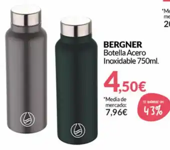 PrimaPrix Bergner Botella Acero Inoxidable 750ml oferta