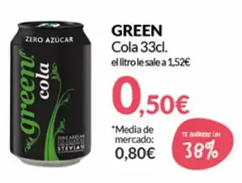 PrimaPrix Green Cola 33cl. oferta