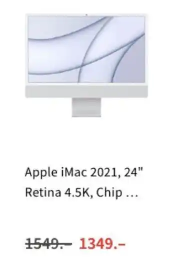 MediaMarkt Apple iMac 2021, 24 Retina 4.5K, Chip ... oferta