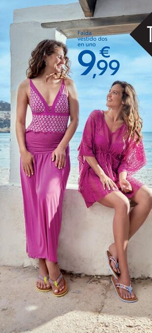 Carrefour Falda vestido dos en uno oferta