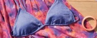 Carrefour Top bikini cortinilla mujer oferta