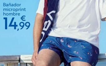 Carrefour Bañador microprint hombre oferta