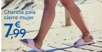 Carrefour Chancla pala cierre mujer oferta