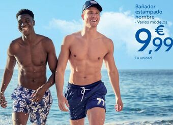 Carrefour Bañador estampado hombre oferta