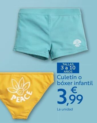 Carrefour Culetín o bóxer infantil oferta