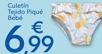 Carrefour Culetín tejido piqué bebé oferta