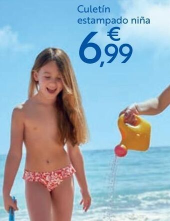 Carrefour Culetín estampado niña oferta