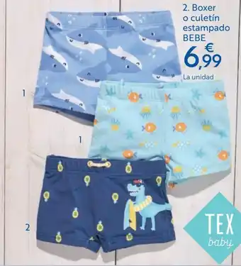 Carrefour Boxer o culetín estampado bebé oferta