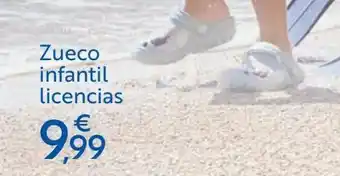 Carrefour Zueco infantil licencias oferta
