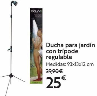 Carrefour Ducha para jardín con trípode regulable oferta
