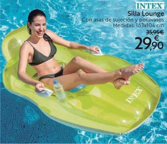 Carrefour Intex silla lounge oferta