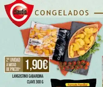 Claudio Langostinos con gabardina clavo oferta