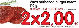 Alimerka Vaca barbacoa burger meat, 110g oferta