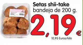 Alimerka Setas shii-take 200g oferta