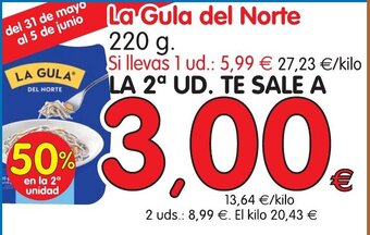 Alimerka La Gula del Norte 220g oferta