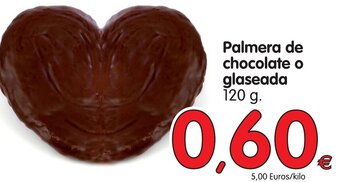 Alimerka Palmera de chocolate o glaseada 120g oferta