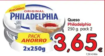 Alimerka Philadelphia Queso 250g. pack 2 oferta