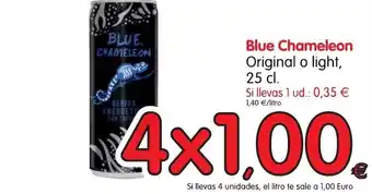 Alimerka Blue Chameleon Original o light 25cl oferta