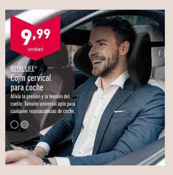 ALDI Royal Life Cojín Cervical Para Coche oferta