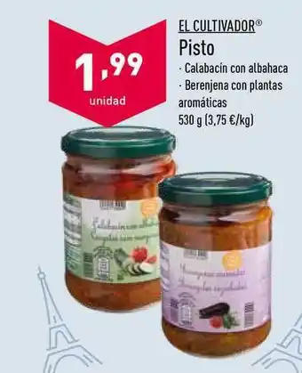 ALDI El Cultivador Pisto 530g oferta