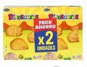 Family Cash Galleta Dinosaurius P2*329gr oferta